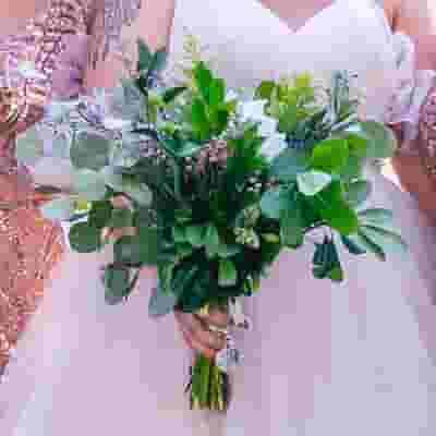 Earthy Boho Wedding Bride Bouquet
